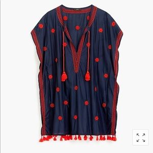 🆕 J. CREW Indian Cotton Beach Tunic Dress